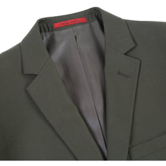 201-10 Men's 2-Piece Slim Fit Single Breasted Notch Lapel Suit