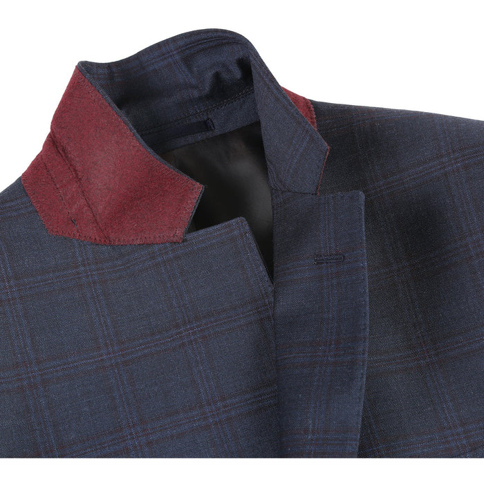 564-5 Men's Slim Fit Wool Suit
