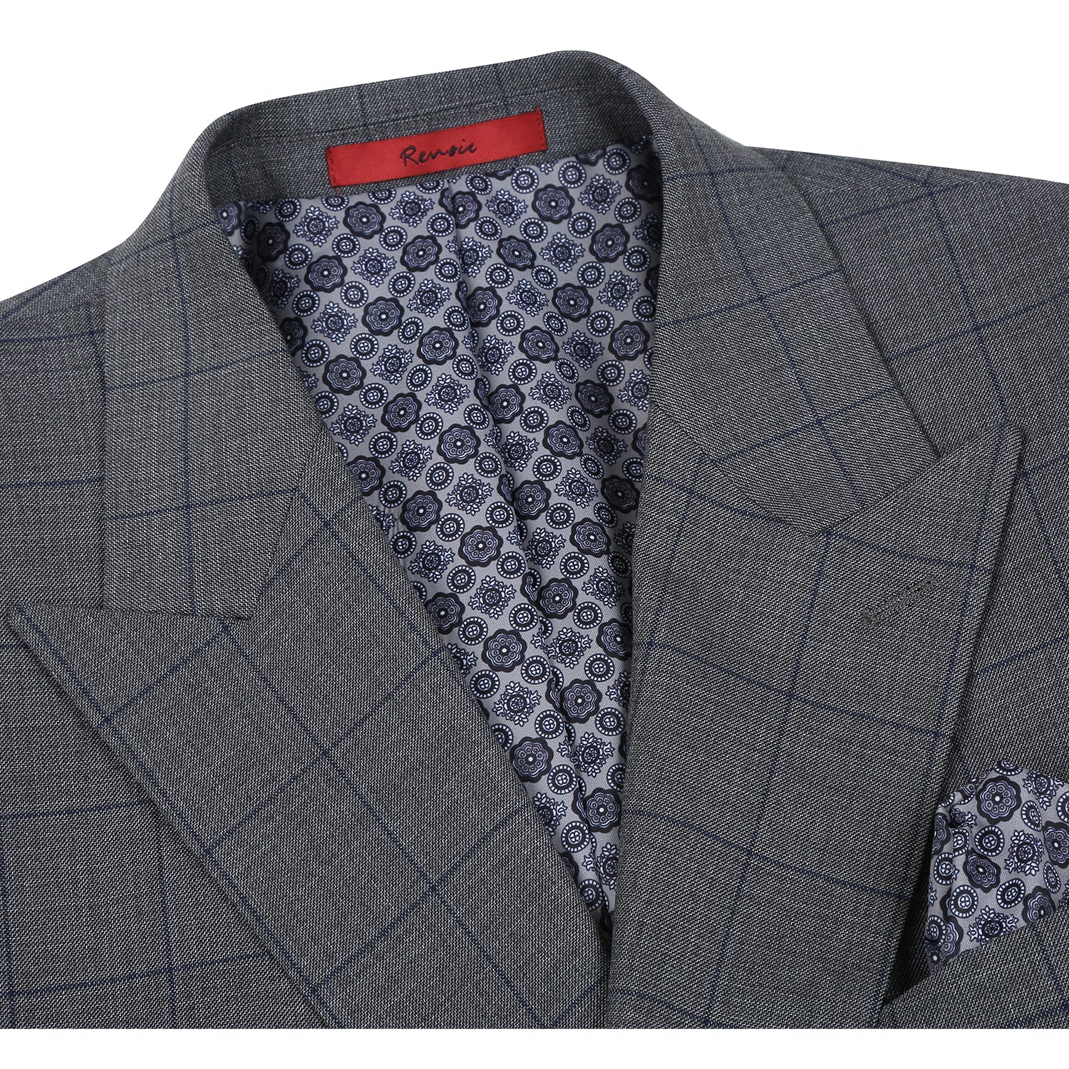 293-44 Men's Double-Breasted New Slim Fit Suits 4 SO6293-44 new slim suits_36R  - from alligatorwarehouse.com