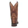 Dan Post Men's KA Python Print Leather Square Toe Boots - Brown 4 DP4526_7_D  - from alligatorwarehouse.com