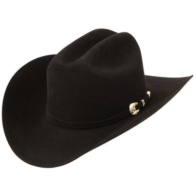 1000x Larry Mahan's Imperial Hat Genuine Mink Black 1   - from alligatorwarehouse.com
