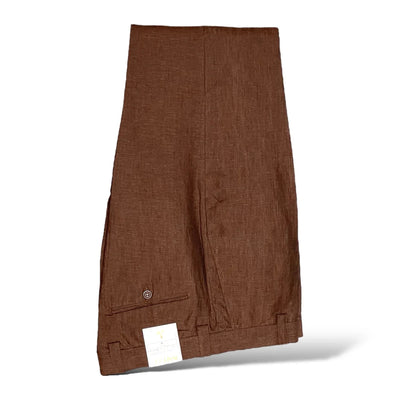 Linen Pant - Chocolate