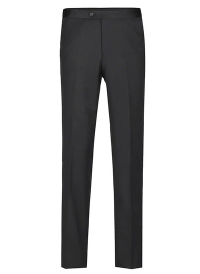 Classic Black Regular Fit 100% Wool Tuxedo Suit 5 SO6508-1-ClassicRibbon  - from alligatorwarehouse.com