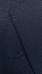 Bevagna Collection - Blue 100% Virgin Wool Regular Fit Pick Stitched 2 Piece Suit