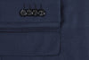 Bevagna Collection - Blue 100% Virgin Wool Regular Fit Pick Stitched 2 Piece Suit 4 SO6508-19-Classic  - from alligatorwarehouse.com