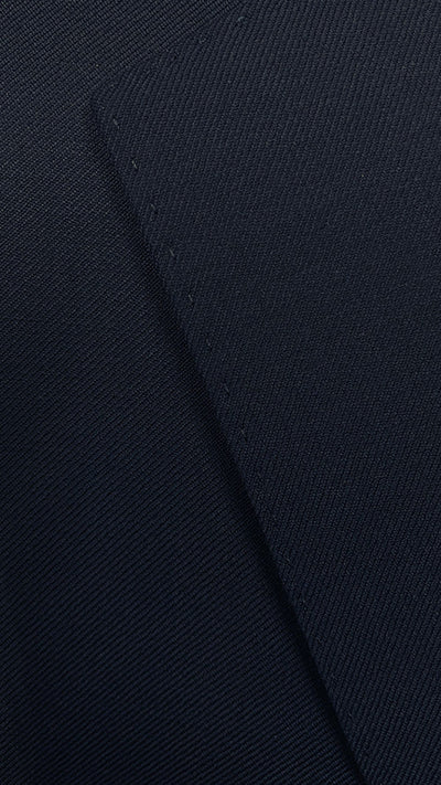 Bevagna Collection - Navy 100% Virgin Wool Regular Fit Pick Stitched 2 Piece Suit 2 SO6508-2-Classic  - from alligatorwarehouse.com