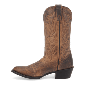 Laredo Maddie Leather Boot - Premium Brown Ankle Boot
