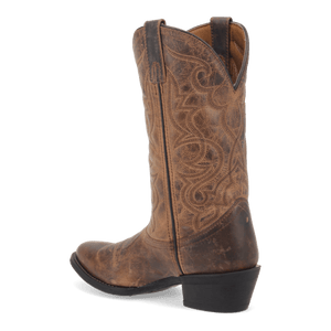 Laredo Maddie Leather Boot - Premium Brown Ankle Boot