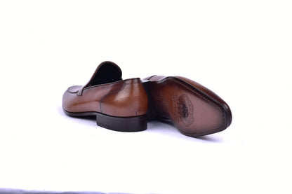 C09901-5470HS Tassel Loafer-Brown