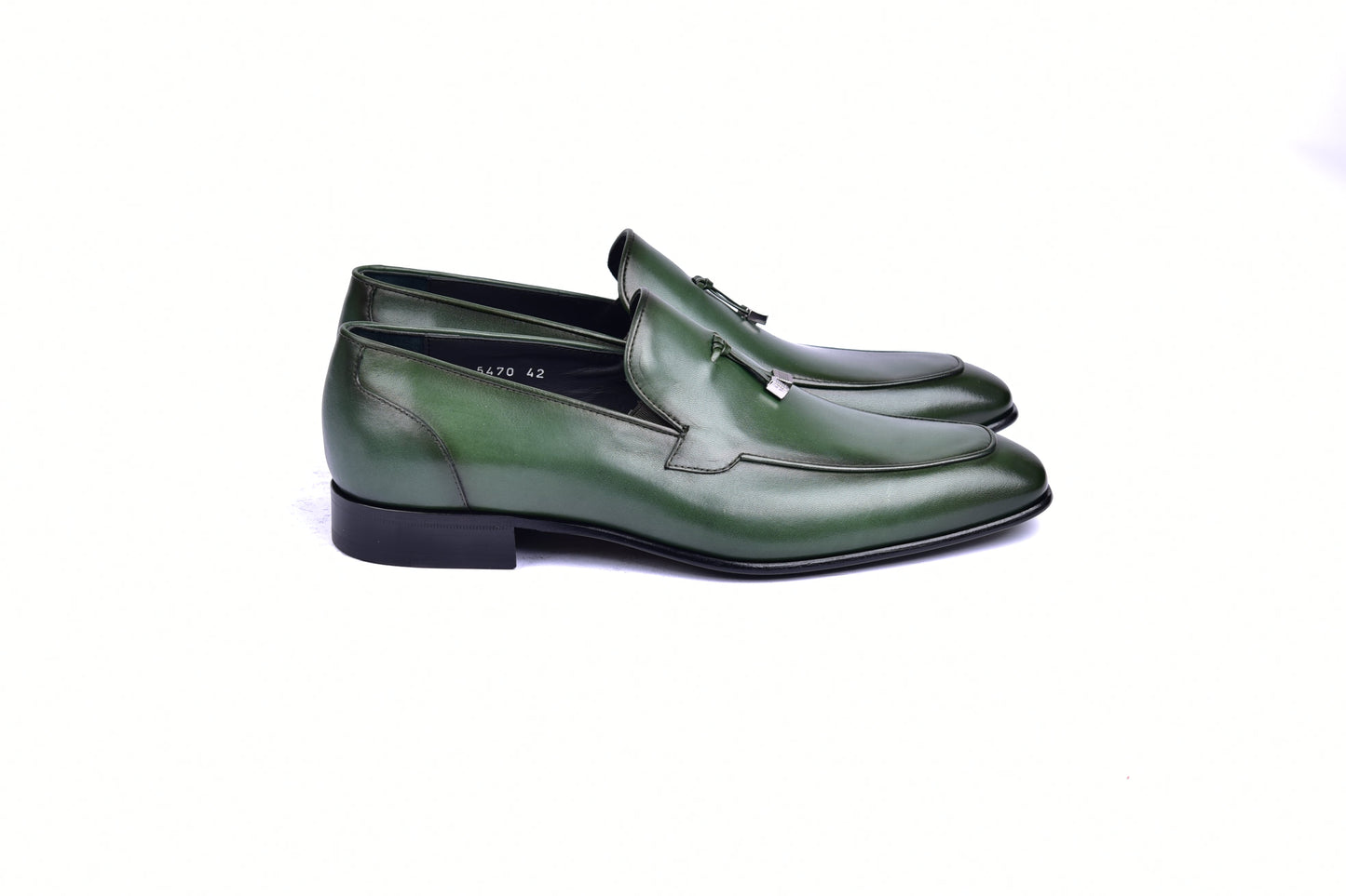 C09902-5470HS Tassel Loafer-Green
