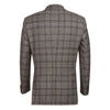 Men's 2 Piece Double Breasted Wool Blend Brown Slim Fit Suit 2 SO6565-7-NEWSLIM  - from alligatorwarehouse.com