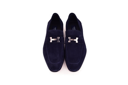 C02005-5760S H buckle Suede-Navy