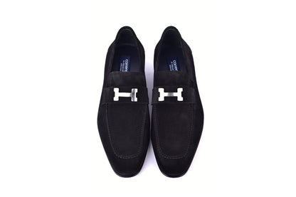 C02003-5760S H buckle Suede-Black