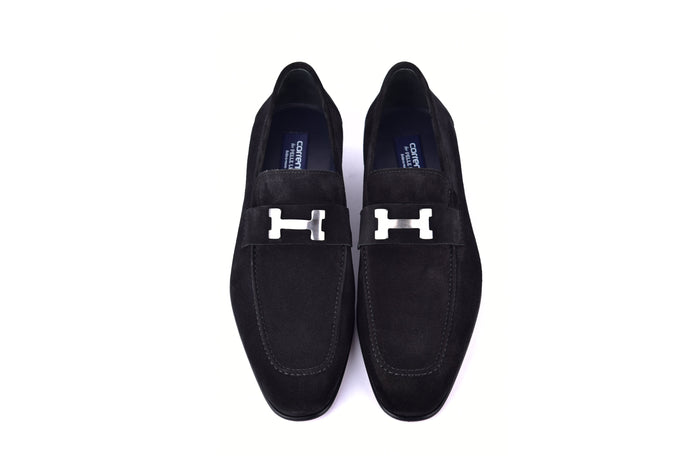 C02003-5760S H buckle Suede-Black