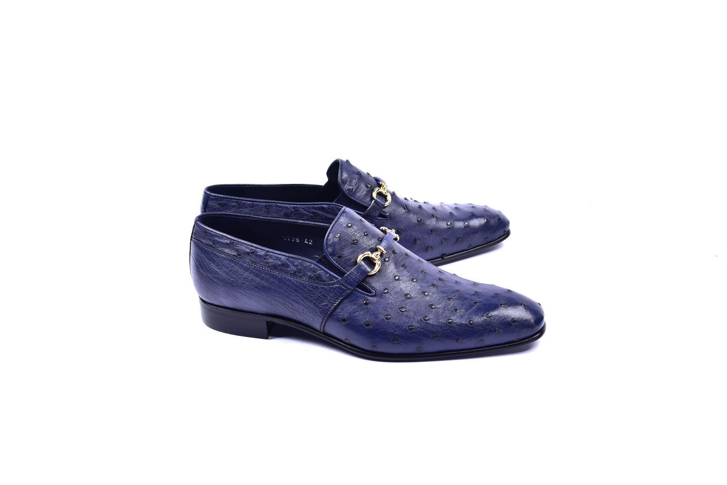 C0226-5776 Genuine Ostrich- Navy
