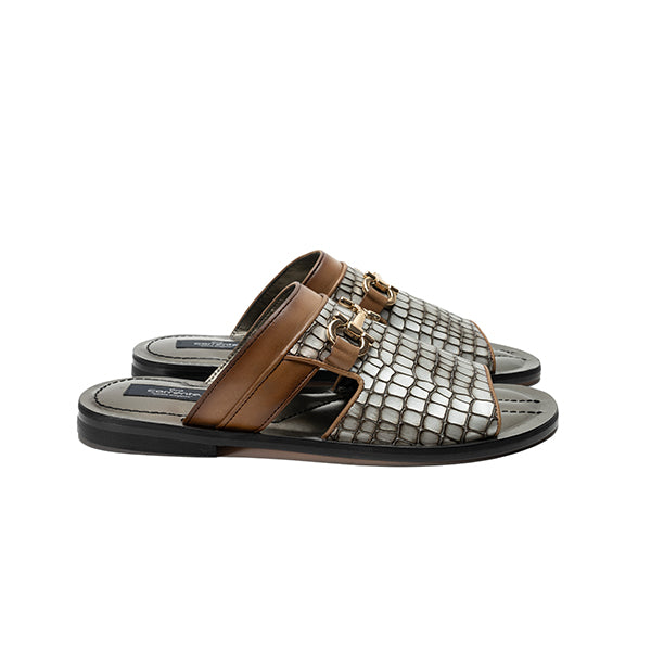 C003-Corrente 5827 Sandal- Silver