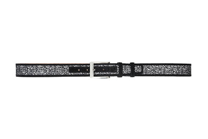 CBelt -5829- Design Leather Belt - Black