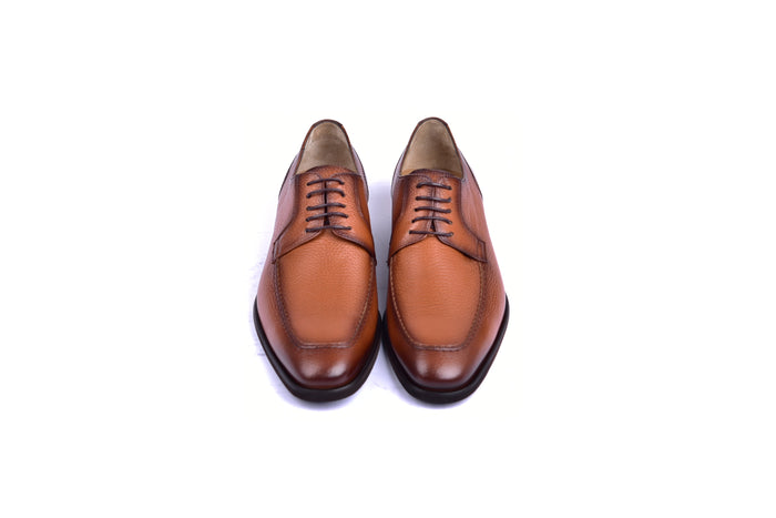 C001101-5876 Deer Skin Lace up- Tan