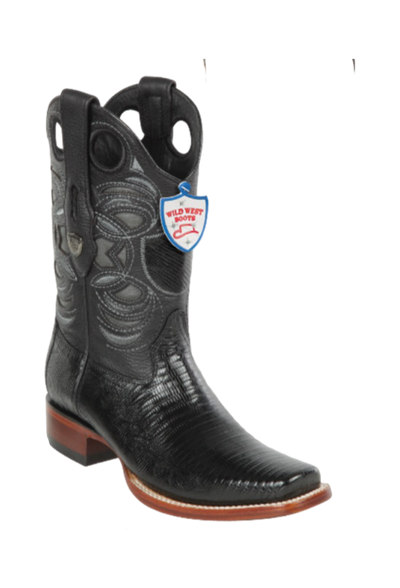 Wild West Botas de Armadillo Horma Rodeo Black 1   - from alligatorwarehouse.com