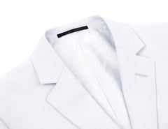 Vanderbilt Collection - Classic 2 Piece Suit 2 Buttons Regular Fit In White