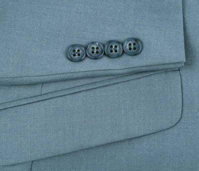 Light Blue 2 Piece Suit Notch Lapel Slim Fit 4 SO6201-11-SLIMFIT  - from alligatorwarehouse.com