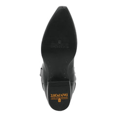 Dan Post Men's Milwaukee Leather Snip Toe Boots - Black