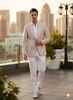Men’s Lavender and Gold Tuxedo Embroidered Lilac Mauve Blazer – Designer Floral Pattern Wedding & Party Jacket 2   - from alligatorwarehouse.com