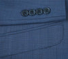 Wool Single Breasted Dress Suit Slim Fit 2 Piece 2 Button in Blue 5 SO6557-1-SLIM2PC  - from alligatorwarehouse.com