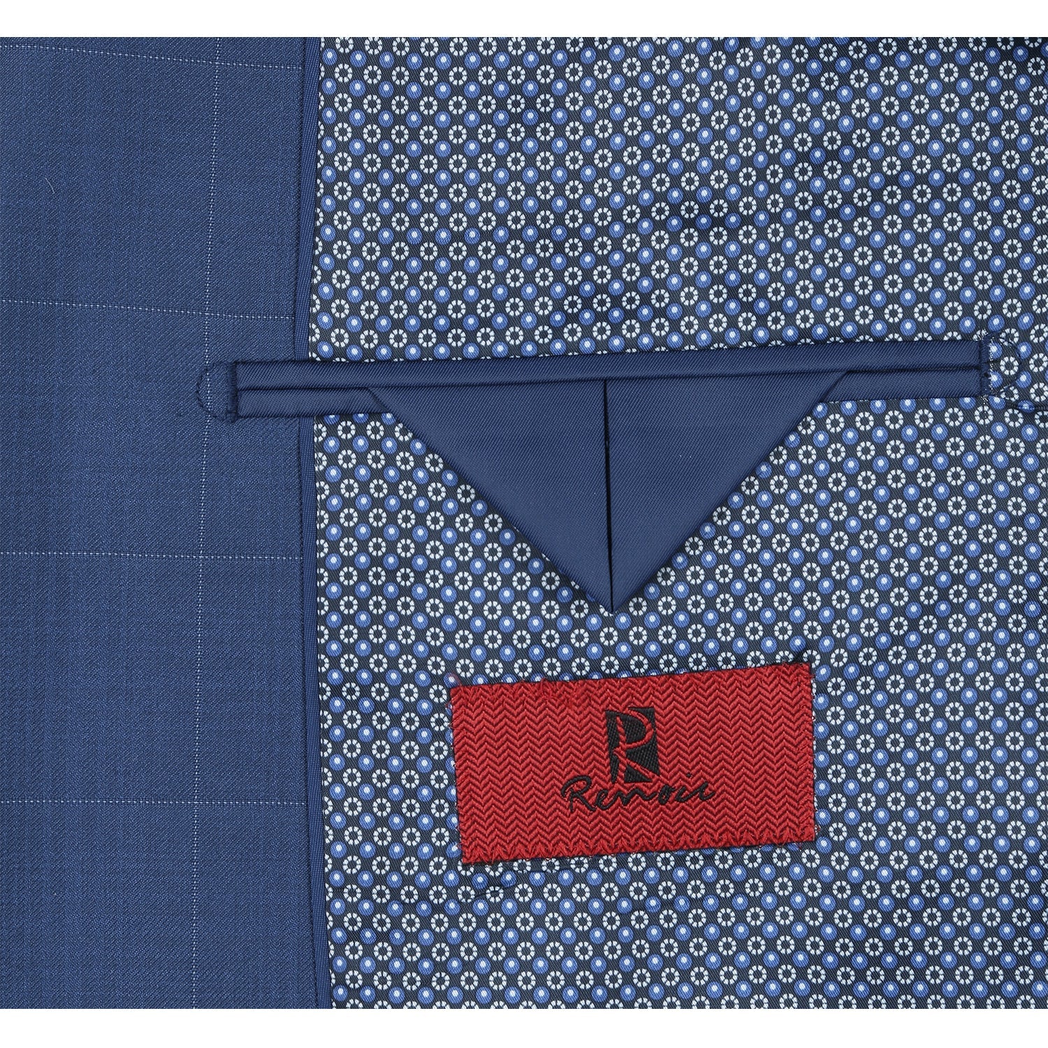 291-20 Men's Slim Fit 2-Piece Single Breasted Check Dress Suit 5 SO6291-20 slim suits_36S  - from alligatorwarehouse.com