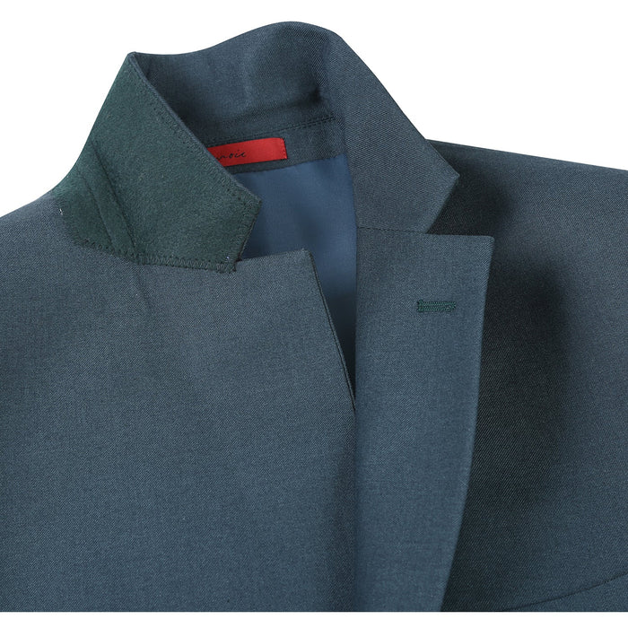 201-13 Men's 2-Piece New Slim Fit Single Breasted Notch Lapel Suit