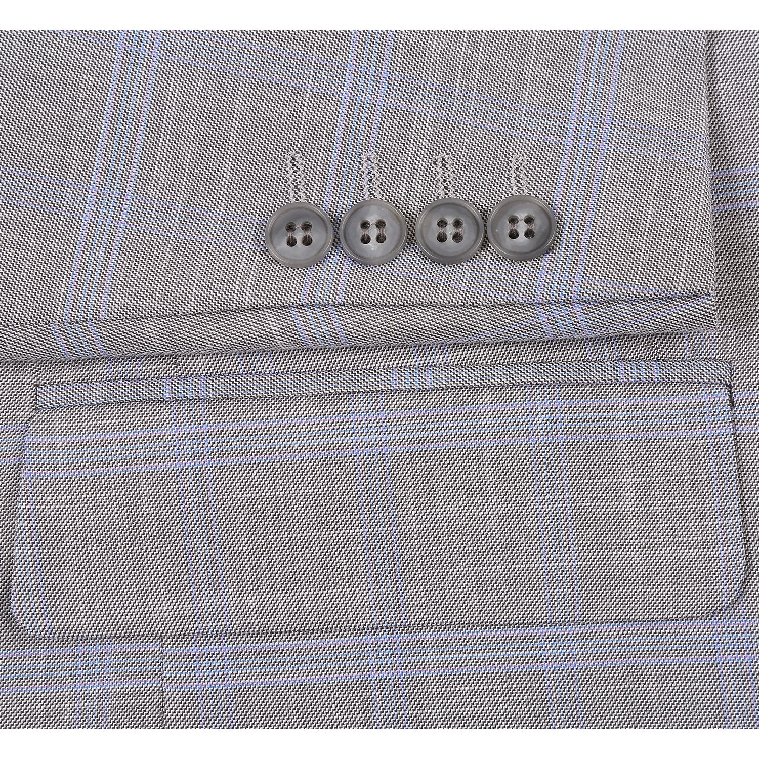 293-53 Men's Classic Fit Suits 5 SO6293-53 classic suits_40L  - from alligatorwarehouse.com