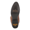 Dan Post Men's Tempe Full Quill Ostrich Round Toe Boots - Saddlebrown 5 DP2323_7_D  - from alligatorwarehouse.com