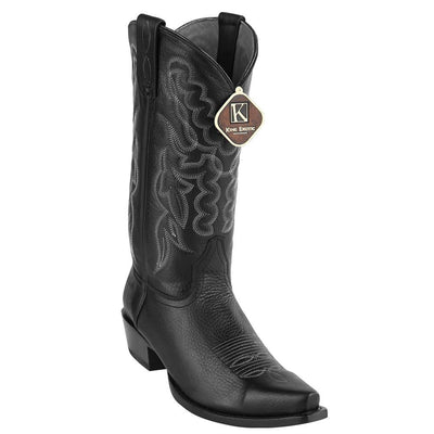King Exotic Men's Snip Toe Cowboy Boots 4 -01  - from alligatorwarehouse.com