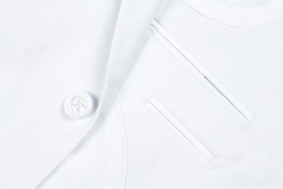 Vanderbilt Collection - Classic 2 Piece Suit 2 Buttons Regular Fit In White 4 SO6201-6-CLASSIC  - from alligatorwarehouse.com