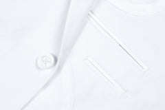 Vanderbilt Collection - Classic 2 Piece Suit 2 Buttons Regular Fit In White