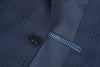 San Gemini Collection - 3 Piece Suit 2 Buttons Blue Glen Plaid Regular Fit 6 SO6278-2-Classic  - from alligatorwarehouse.com