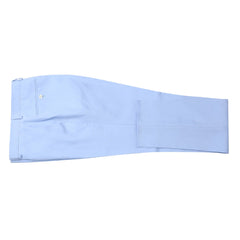 Men's Blue 2-Piece Slim Fit Linen Suit