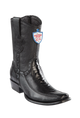 Wild West Botas de Pata de Avestruz Horma Dubai Toe Black