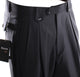 Tiglio Luxe Black Wide Leg, Pure Wool Dress Pants 2576 TIG1001