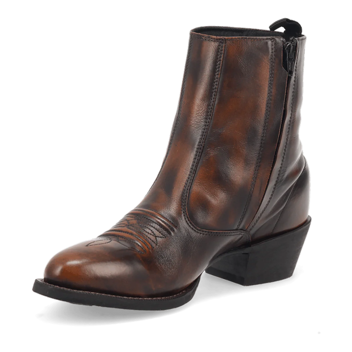 Laredo Men's Fletcher Brown Leather Boot 2 62074_7_D  - from alligatorwarehouse.com