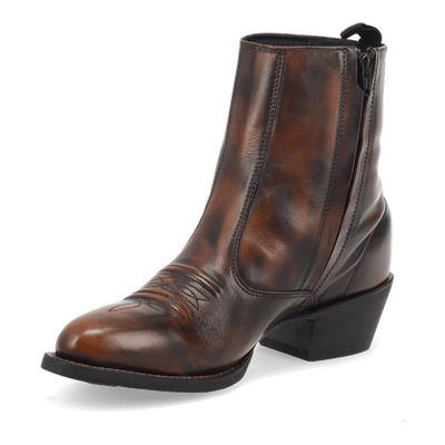 Laredo Men's Fletcher Brown Leather Boot 2 62074_7_D  - from alligatorwarehouse.com