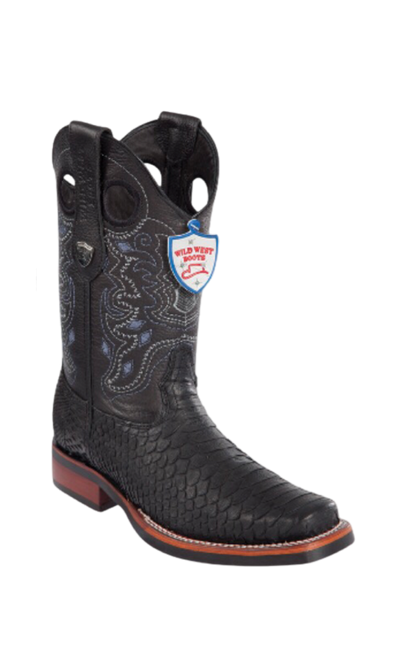 Botas de Pitón Original Horma Ranchero Wild West 1   - from alligatorwarehouse.com