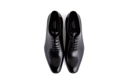 C0001110-6292OXF- Plain toe lace up-Black