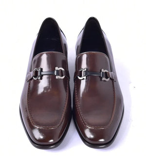 Corrente 6415 Calfskin Slip-On Loafer - Brown - Image 3