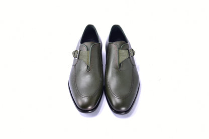 C052-6471 Monk strap-Green