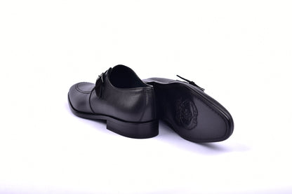 C05-6471 Monk strap-Black