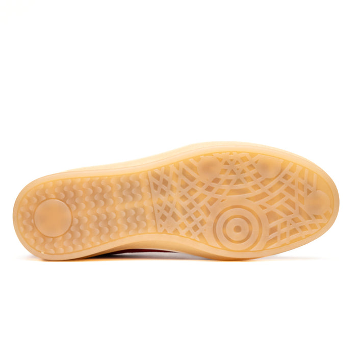 Zelli Gotti Suede and Leather Sneaker in Olive | Refined Sport Style
