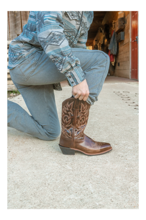 BREAKOUT LEATHER BOOT