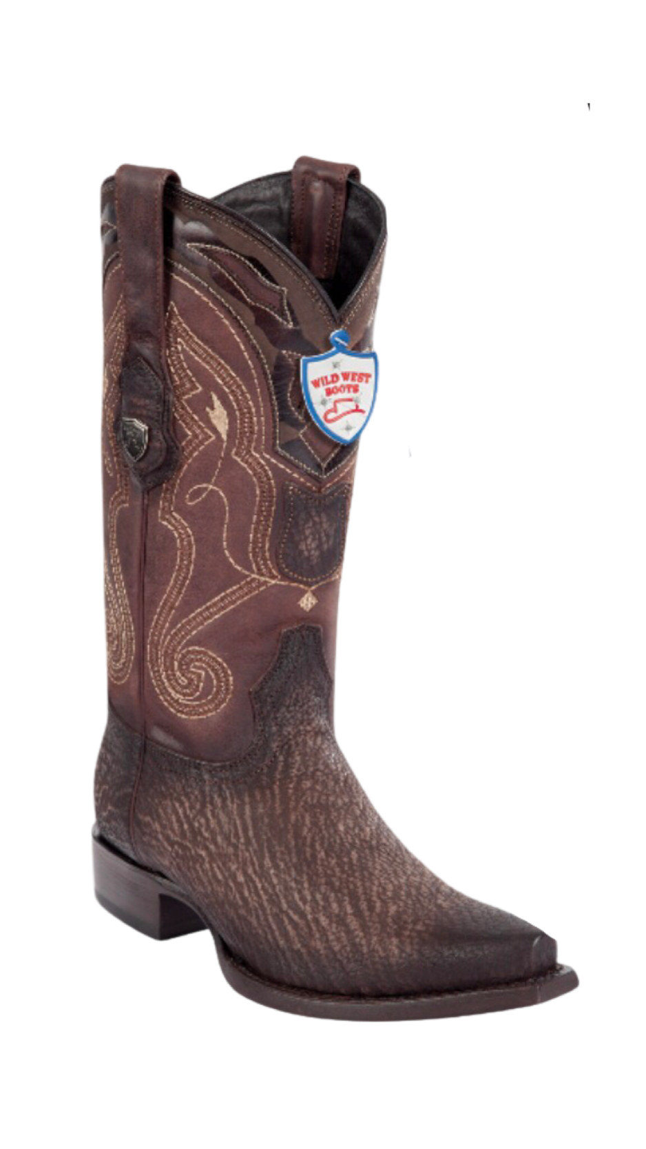 Bota de Tiburon Original Horma Punta Recortada Wild West