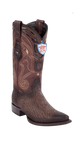 Bota de Tiburon Original Horma Punta Recortada Wild West